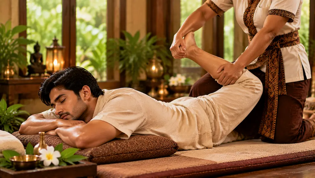 Thai massage without oil in Dammam