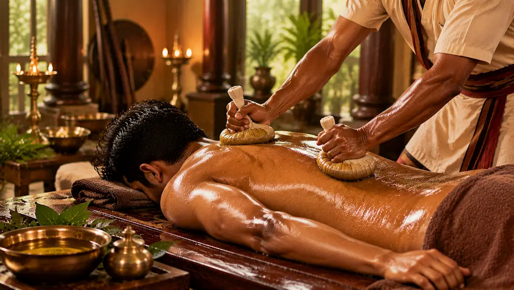 Kalari Uzhichil, a traditional Ayurvedic treatment in Dammam