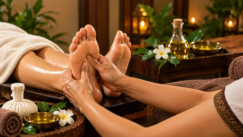 Reflex massage for feet and hands in Dammam
