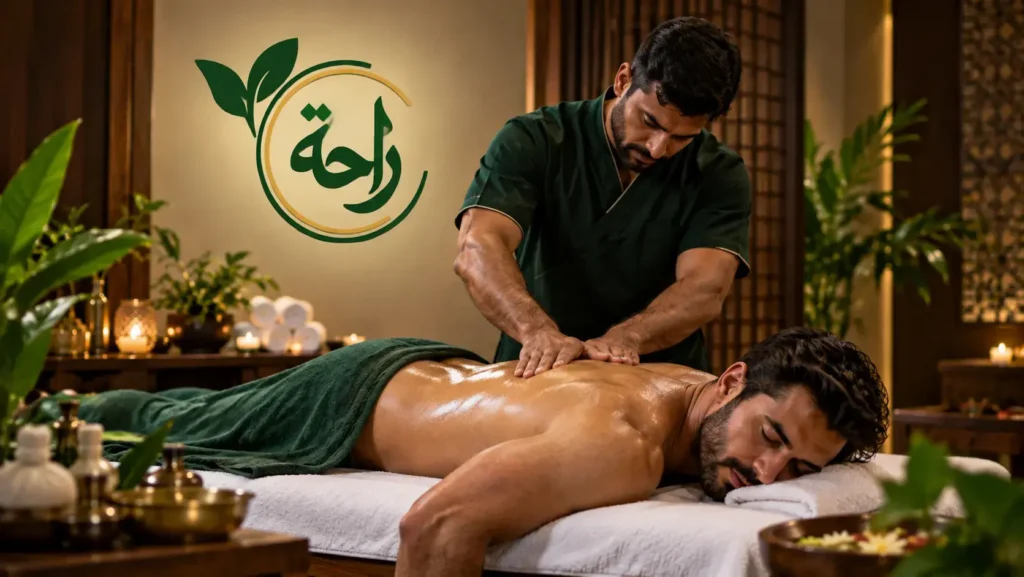 Deep therapeutic massage in Dammam at Rahath Al Afiya