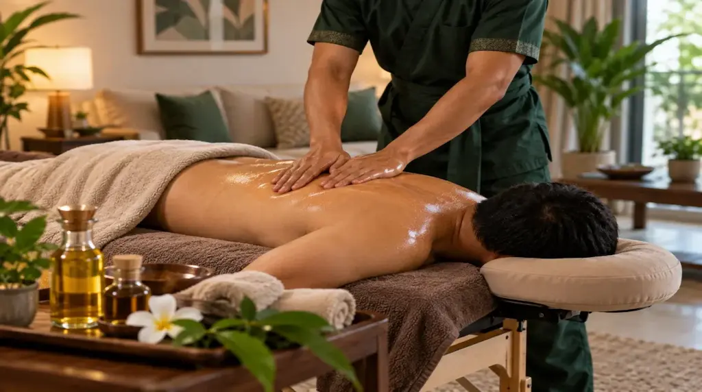 Home visit massage in Dammam